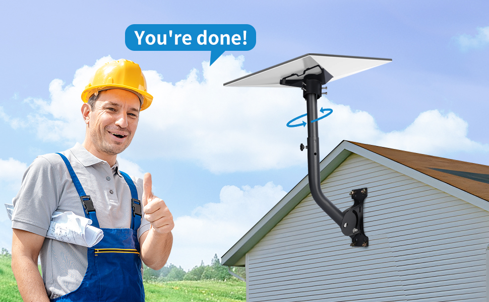 Starlink Gen 3 Mount Wall for Roof