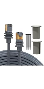 EAZUSE for Starlink Gen 3 Cable, 150FT Ethernet Cable for Gen 3 Starlink Standard, Waterproof and...