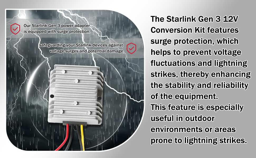 Starlink Gen 3 Router 12V
