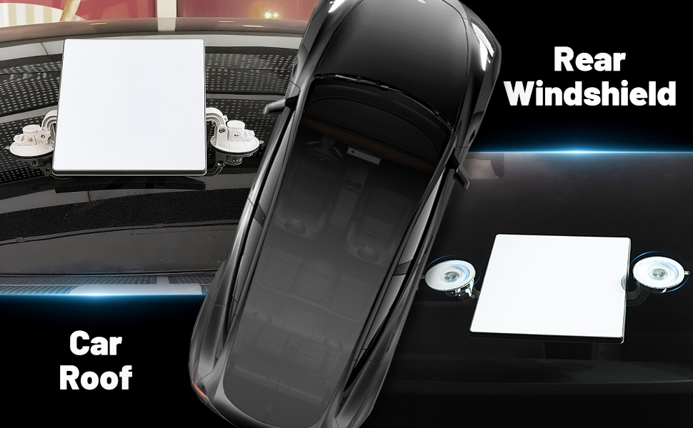 Starlink Mini Mount,360° Adjustable Starlink Mini Suction Cup Mount