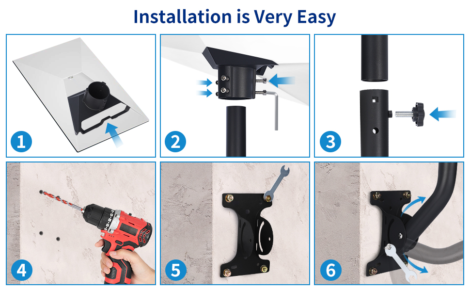 Starlink Gen 3 Mount Wall for Roof